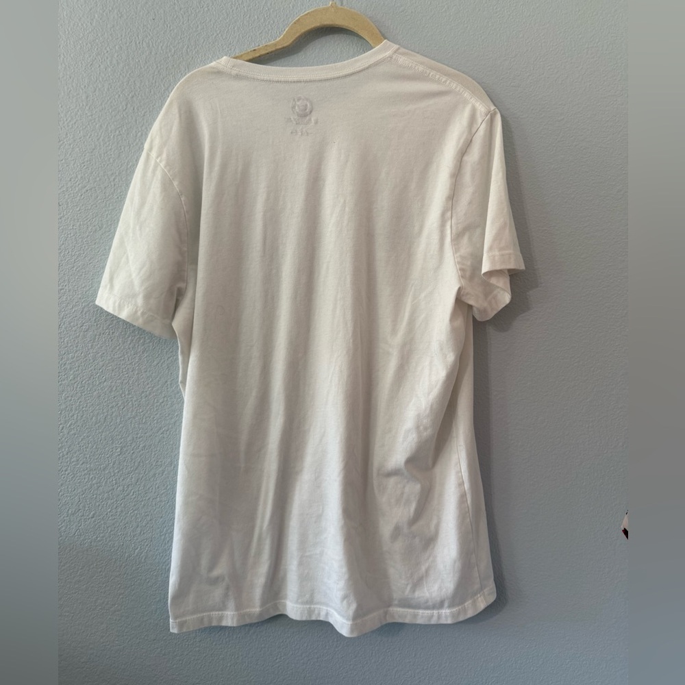 Smokey the Bear White Graphic Tee in Men’s Size L - Picture 5 of 5